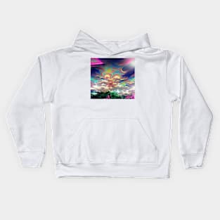 Psychedelic Skybox Kids Hoodie